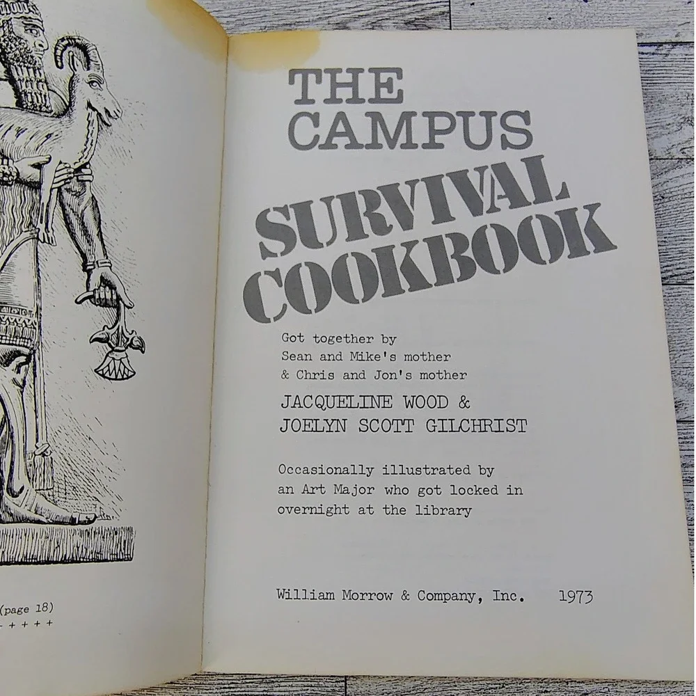 Cookbook campus survival